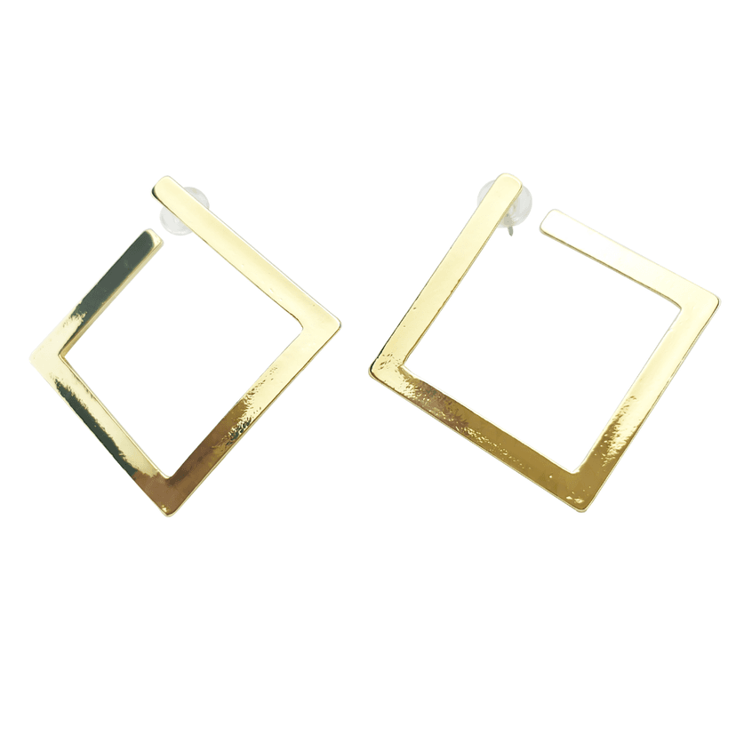Square Irregular Earrings