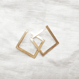 Square Irregular Earrings thumbnail 3