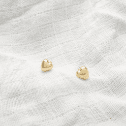 Heart Stud Earrings thumbnail 3